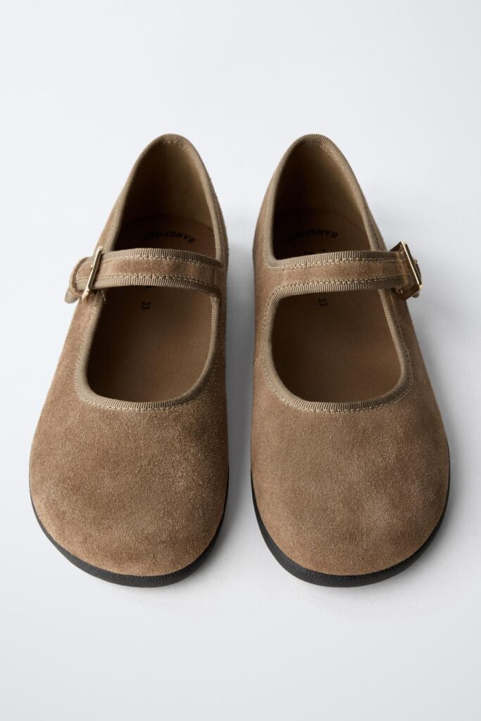 Barefoot ballet flats at Zara