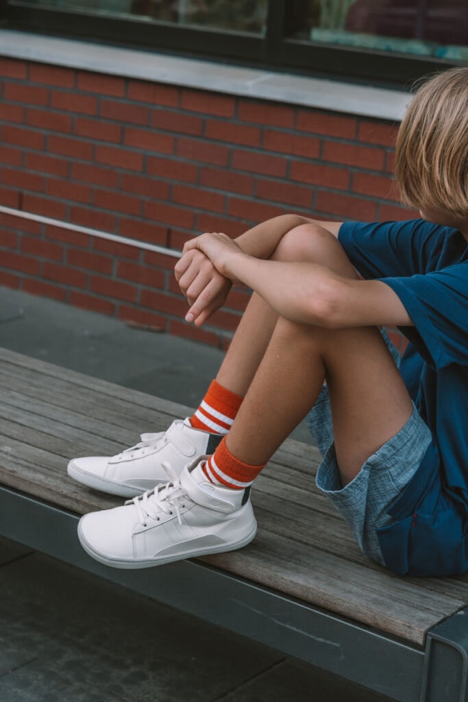 Origo kids barefoot shoes high tops