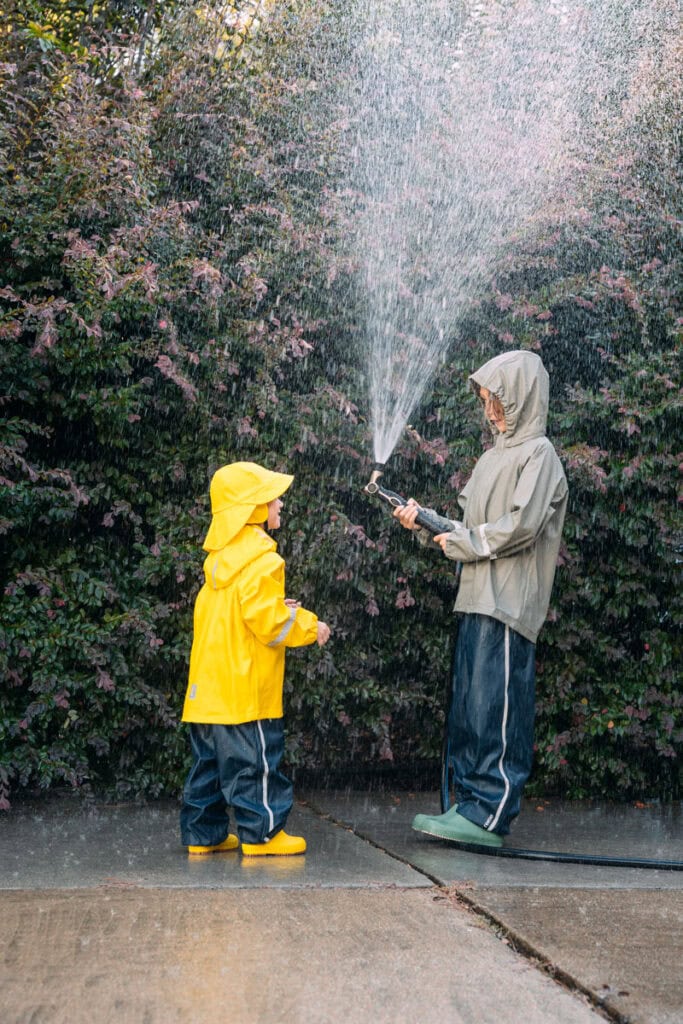 waterproof barefoot rain boots for kids by Reima