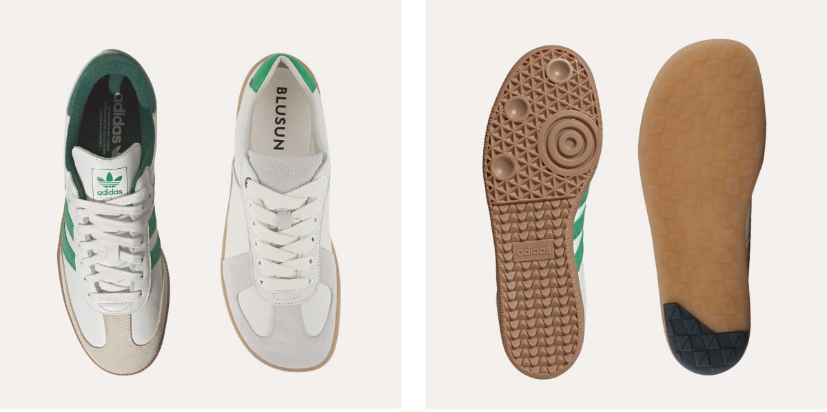 Adidas Samba vs Barefoot Shoe