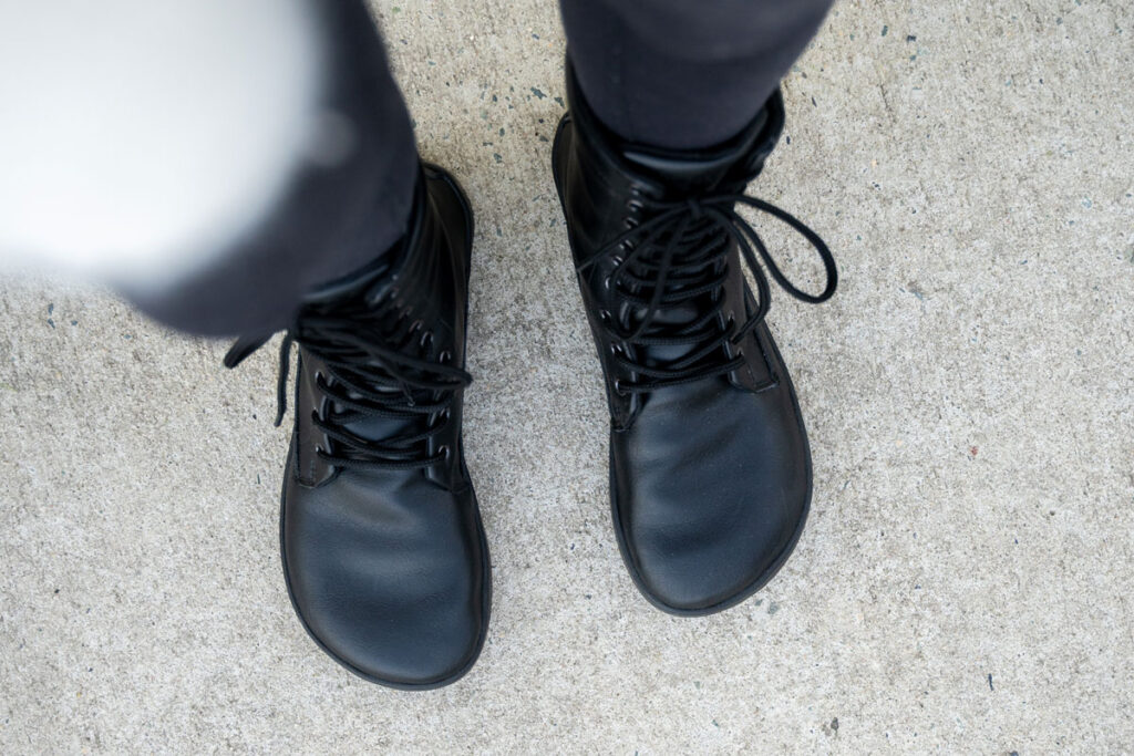 Ahinsa makes barefoot shoes for extra wide feet