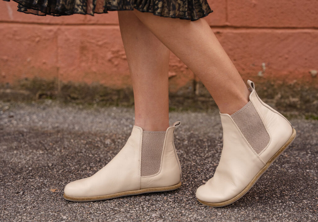 Feelbarefoot Chelsea Boots | Leather barefoot Chelsea boots on Etsy