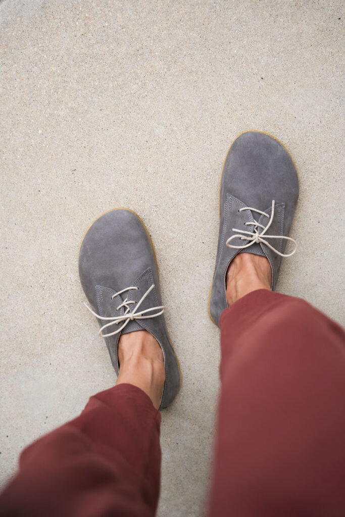 Barefoot Dress Shoes, Handmade Oxfords by Aintap Shoes