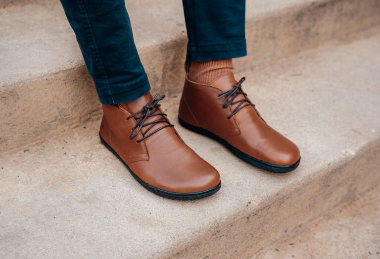 Men's Barefoot Dress Shoes that are zero-drop with wide toe box