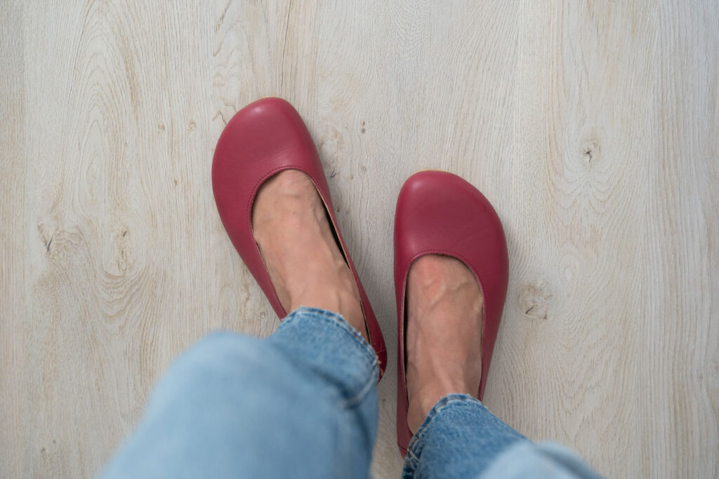 Angles Barefoot Ballet Flats