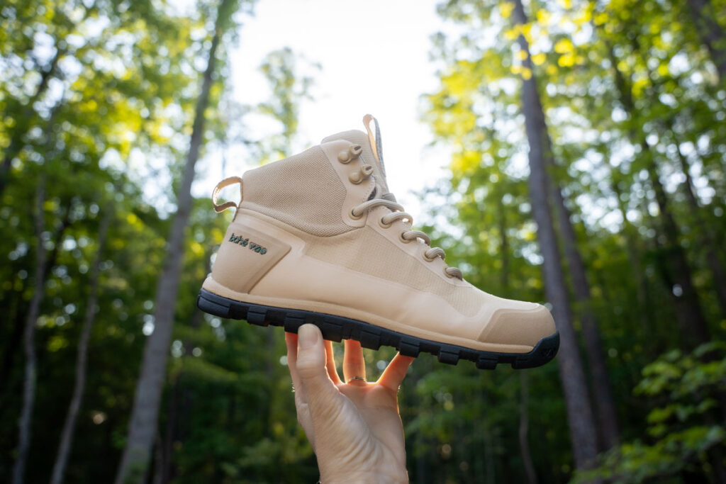 Bahe Rediscover barefoot grounding hiking boots