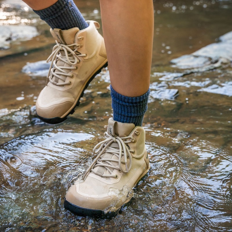 Bahe Rediscover hiking boots are fully waterproof