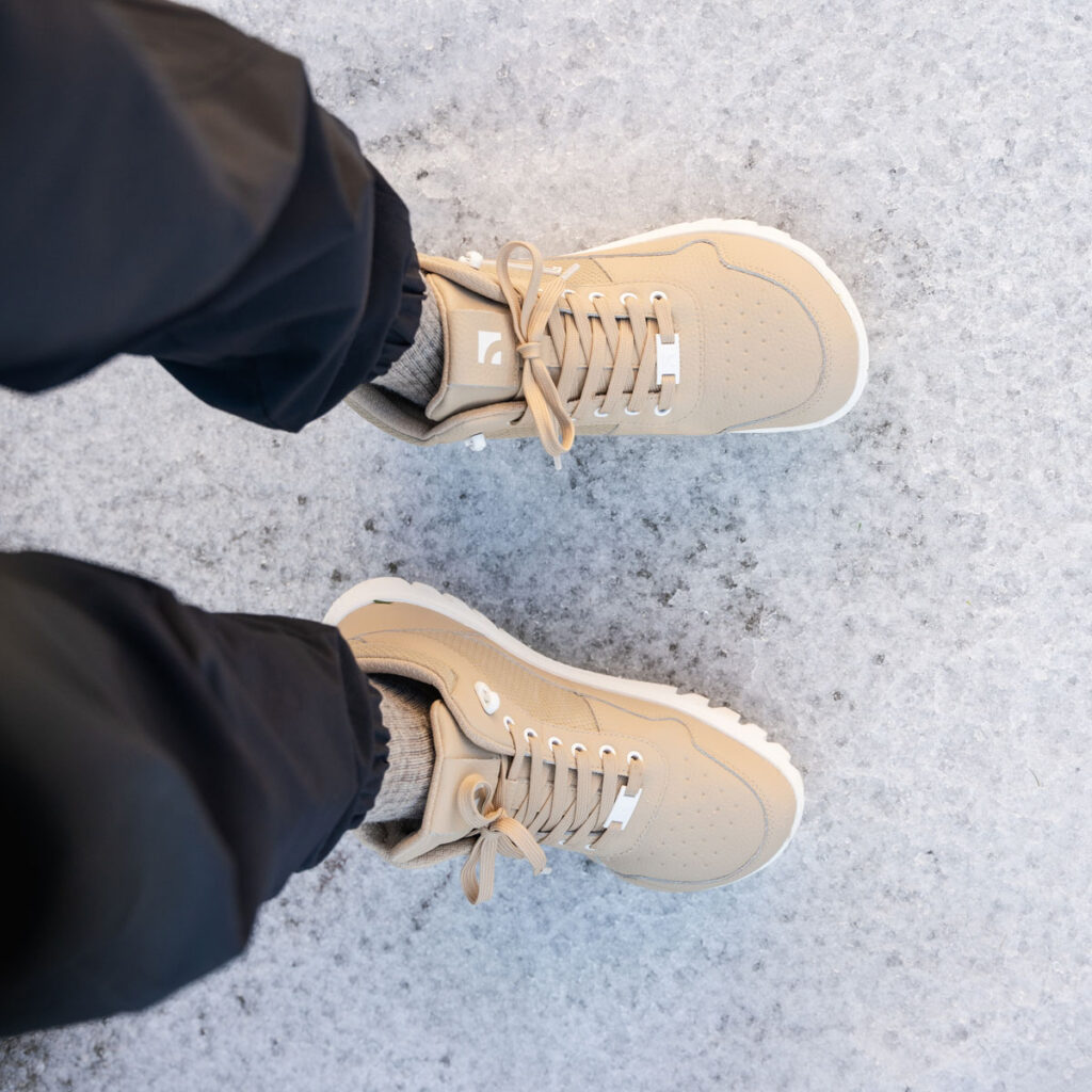 Barebarics UrbanEdge Waterproof boots in snow