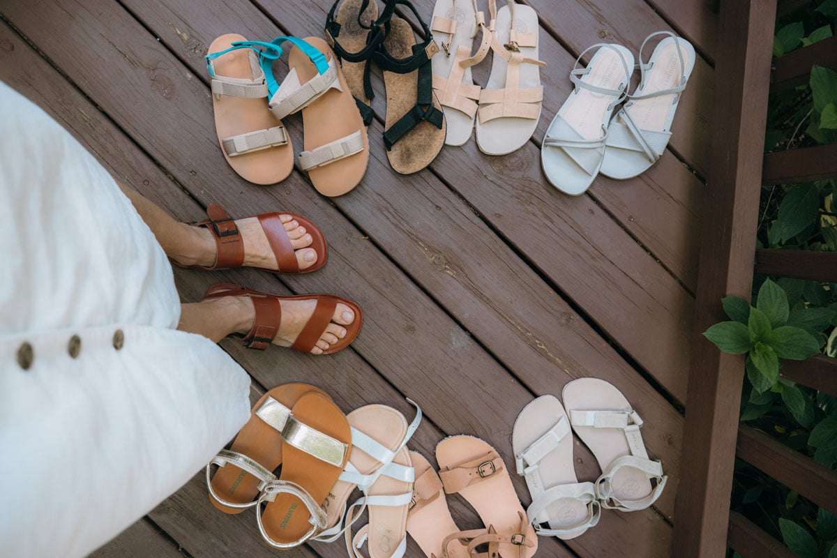 Barefoot Sandals without a toe post