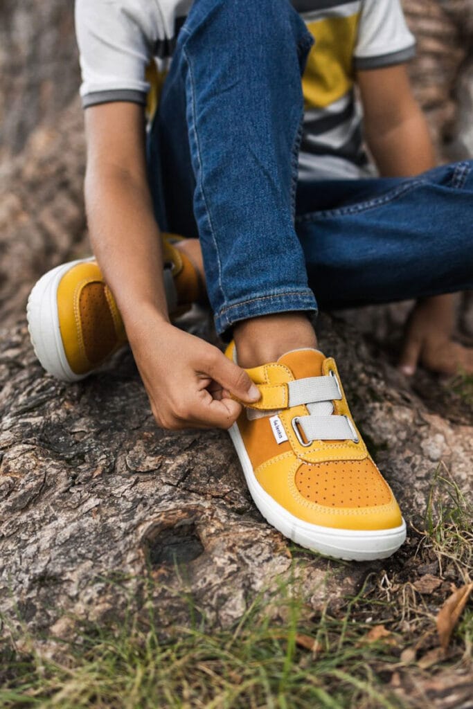 Be Lenka barefoot shoes for kids with velcro straps
