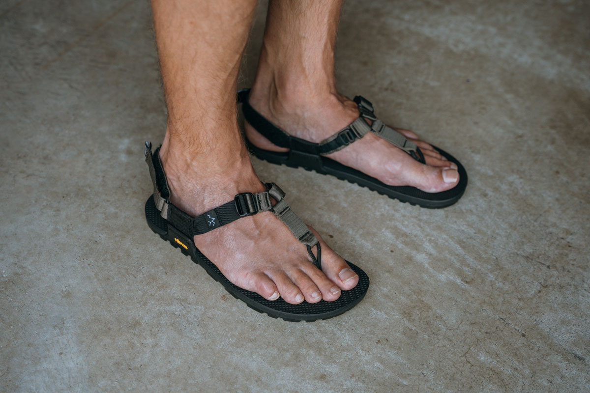 Bedrocks sandals are minimalist hiking sandals