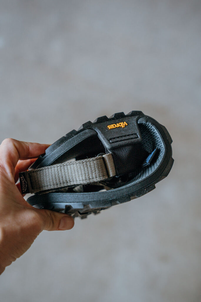 Flexibility of minimalist hiking sandals by Bedrock sandals