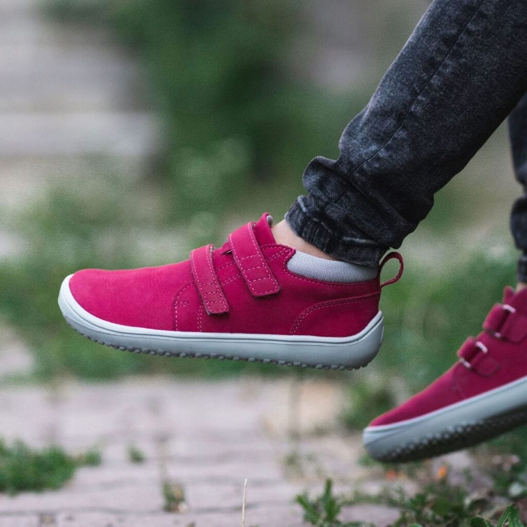 BeLenka Girls barefoot shoes in hot pink