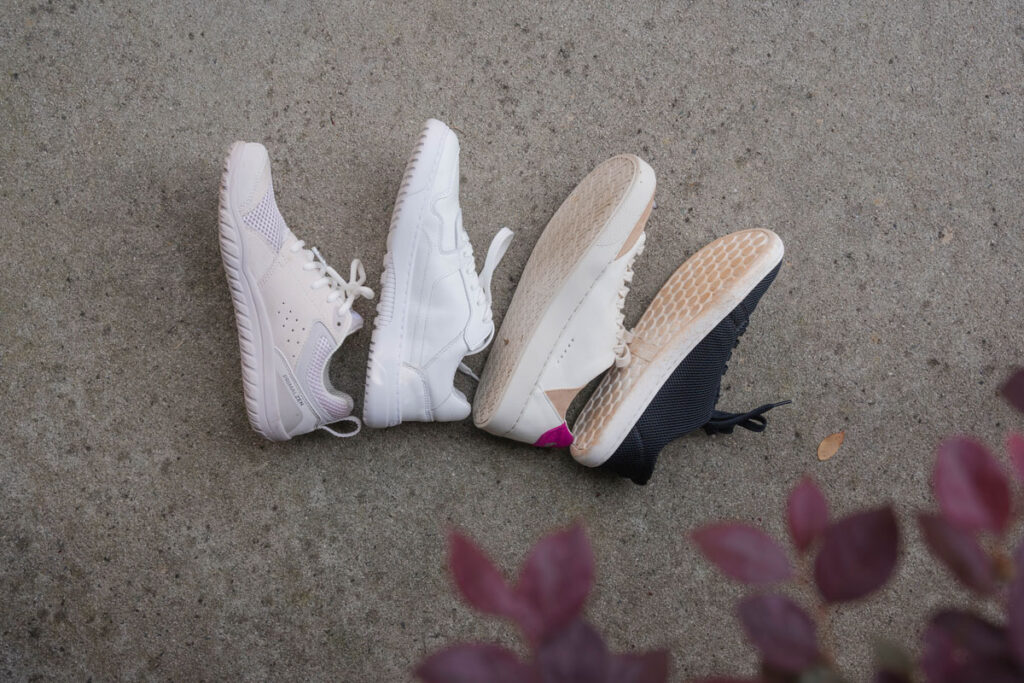 Best Barefoot shoes for travel, foot shaped, but some cushion for comfort