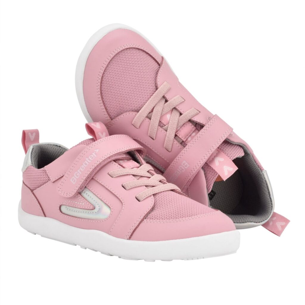 BGreater Barefoot Girls Sneakers in Pink