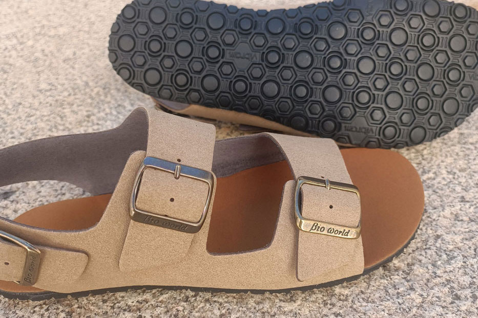 Bioworld vegan barefoot sandals like Birkenstock