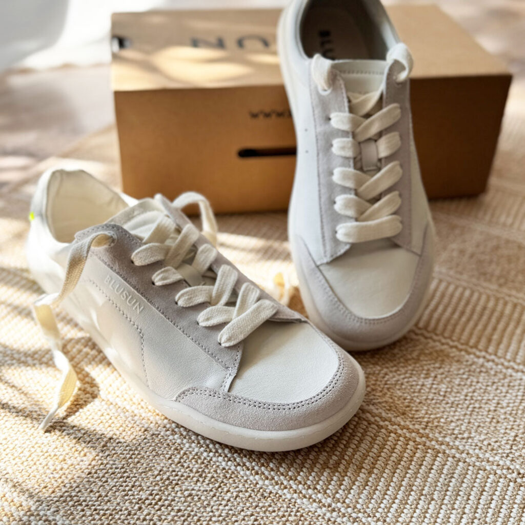BLUSUN 500 barefoot shoes in white