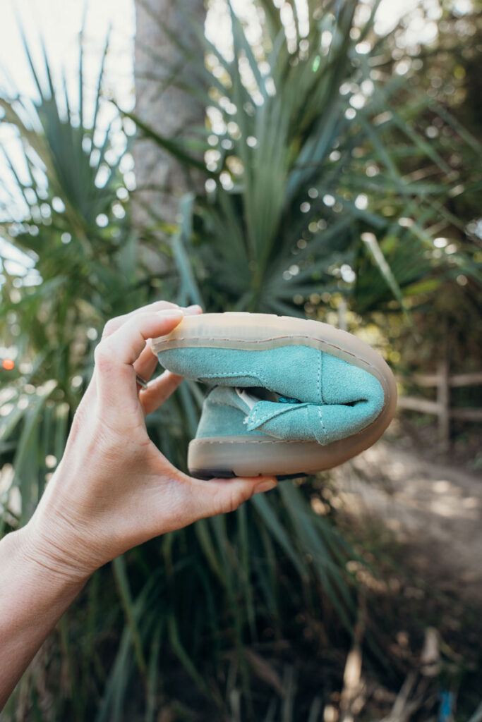 Flexibility of the BLUSUN barefoot sneakers