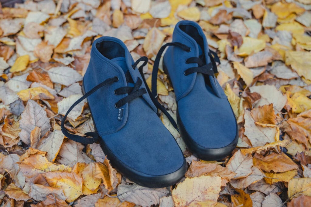 Bohempia David Vegan Barefoot Sneakers are lined for colder weather