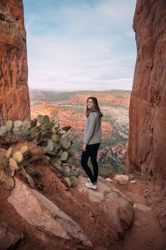 Hiking in barefoot hiking shoes