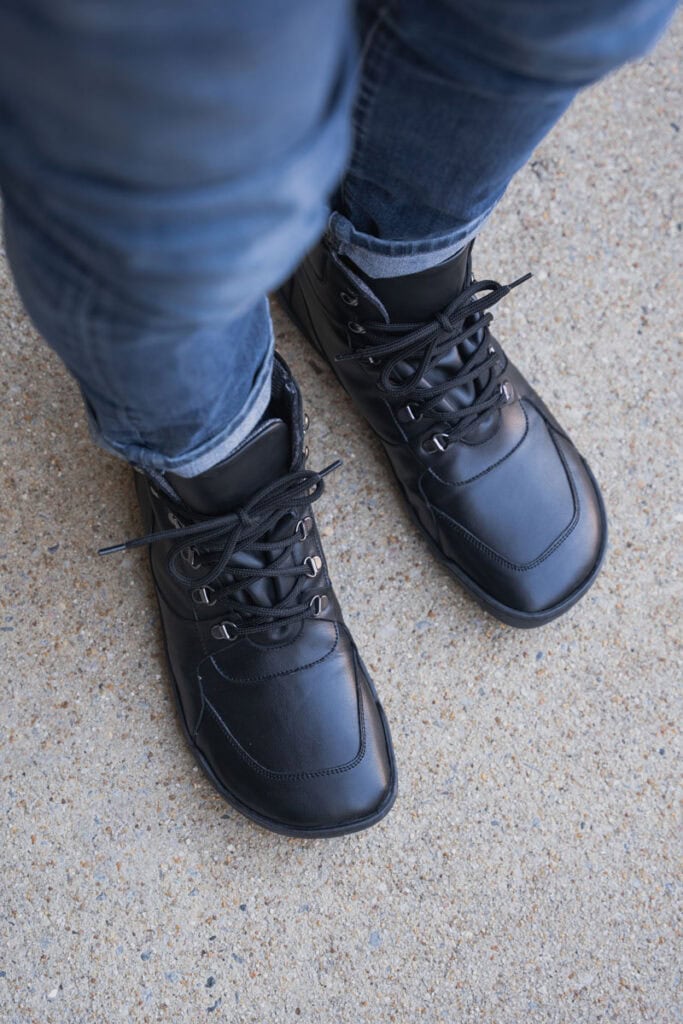 Crave Glasgow Men's Barefoot Boots for Winter