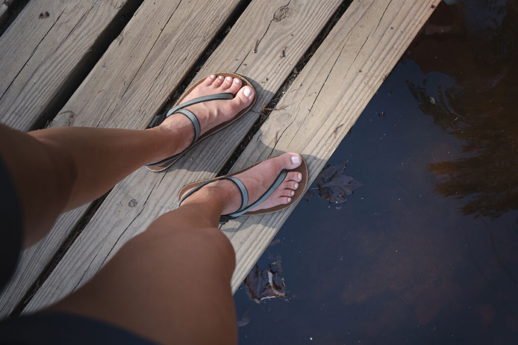 Earth Runners barefoot hiking sandals