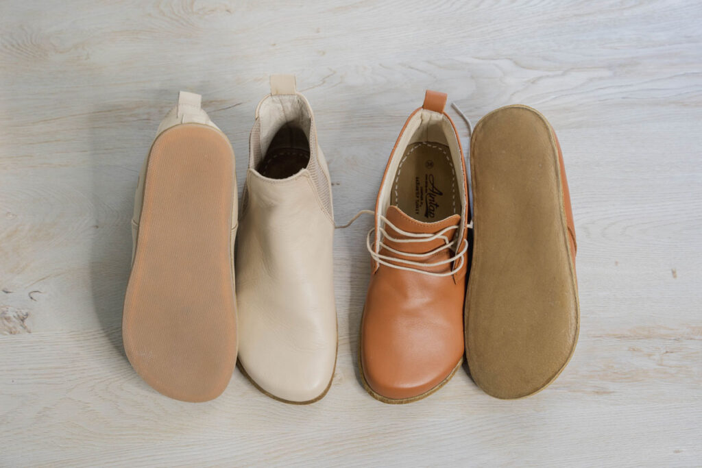 Handmade barefoot shoes on Etsy by Feelbarefoot