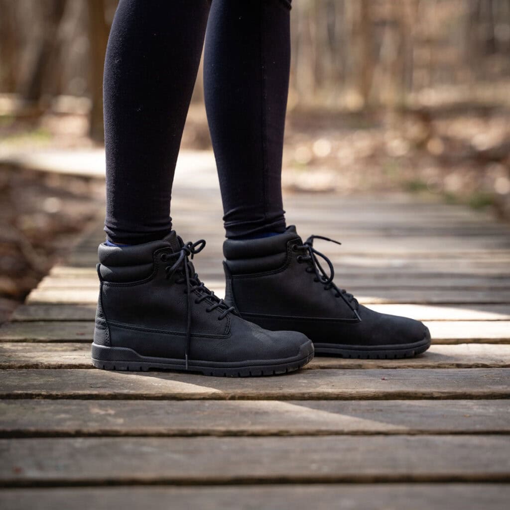 Feelgrounds Patrol Lite are great barefoot boots for fall