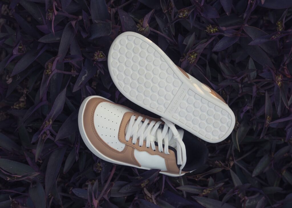 New rubber sole on the Feelgrounds Courtside Barefoot Shoes