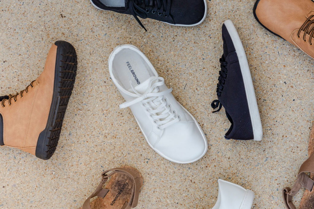 Mix of Feelgrounds barefoot shoes