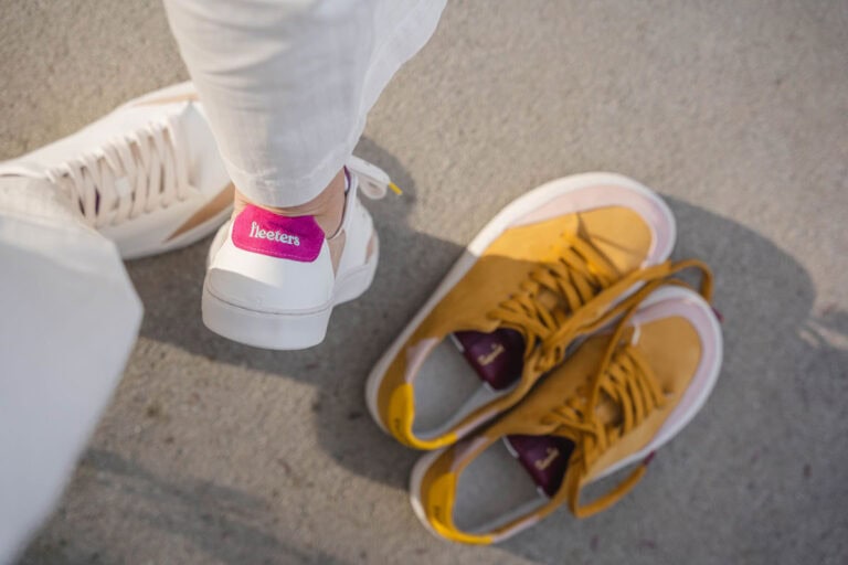 Fleeters is a sustainable barefoot shoe brand that makes stylish sneakers