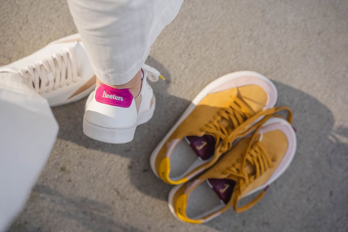 Fleeters is a sustainable barefoot shoe brand that makes stylish sneakers