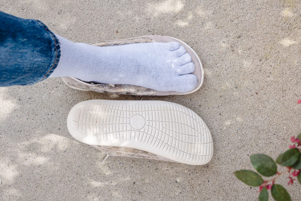 Width of the new Groundies Barefoot Plus shoes
