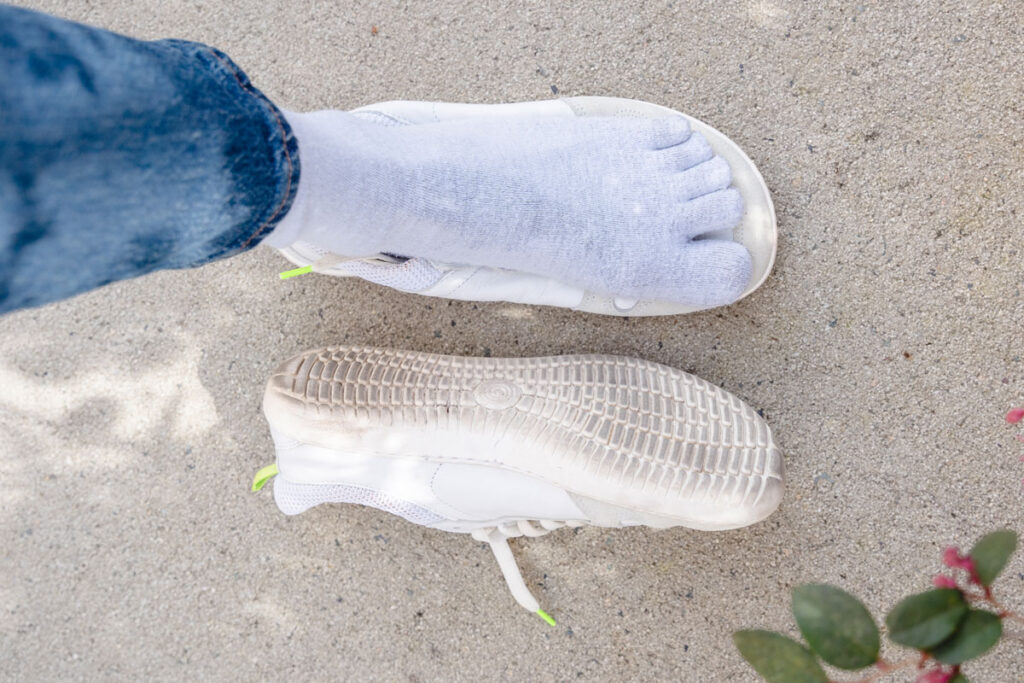 Width of Groundies Barefoot shoes
