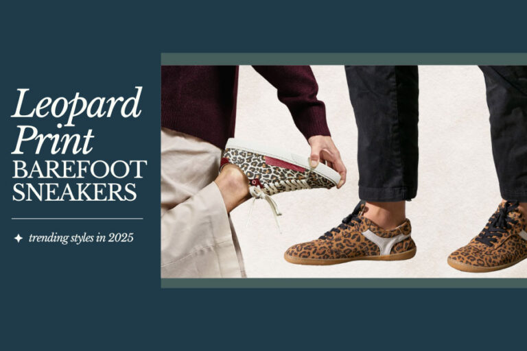 Leopard Print Barefoot Sneakers