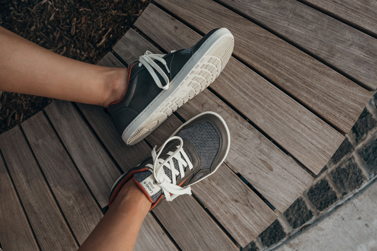 Lang.S Terra Sneakers, mesh sneaker for summer (by Tikki Shoes)