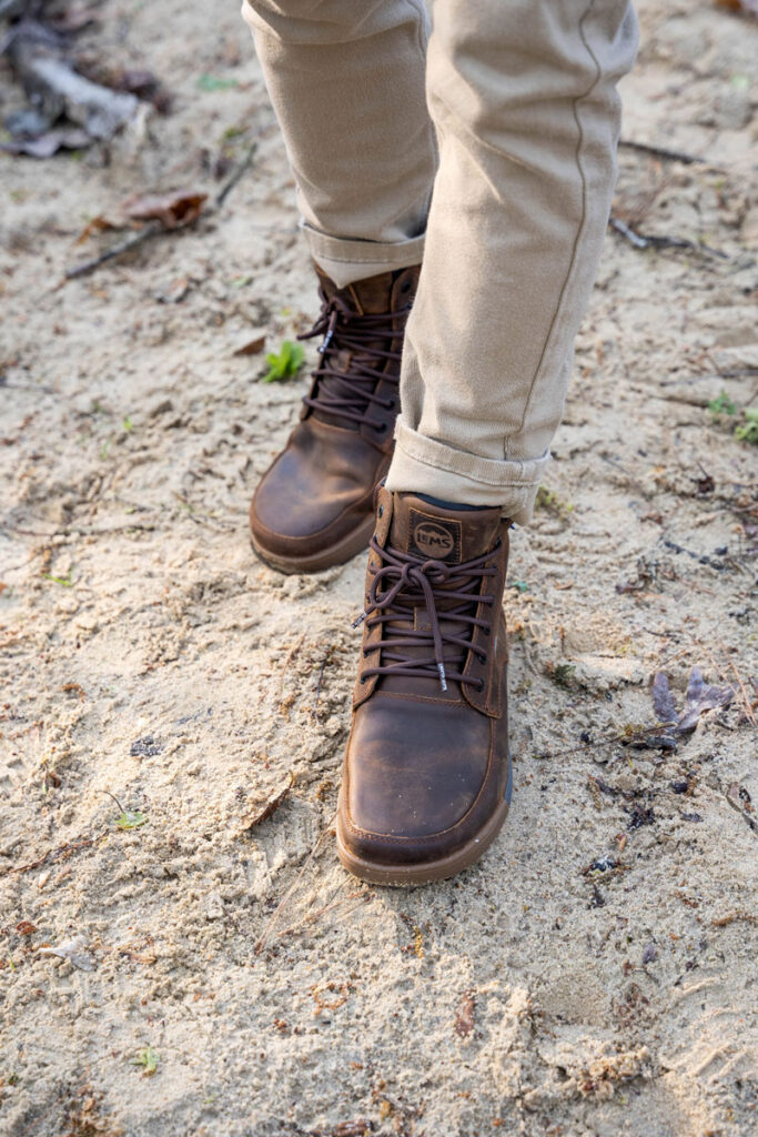 Lems Boulder Boots Summit are Minimalist hiking boots with a wide toe box