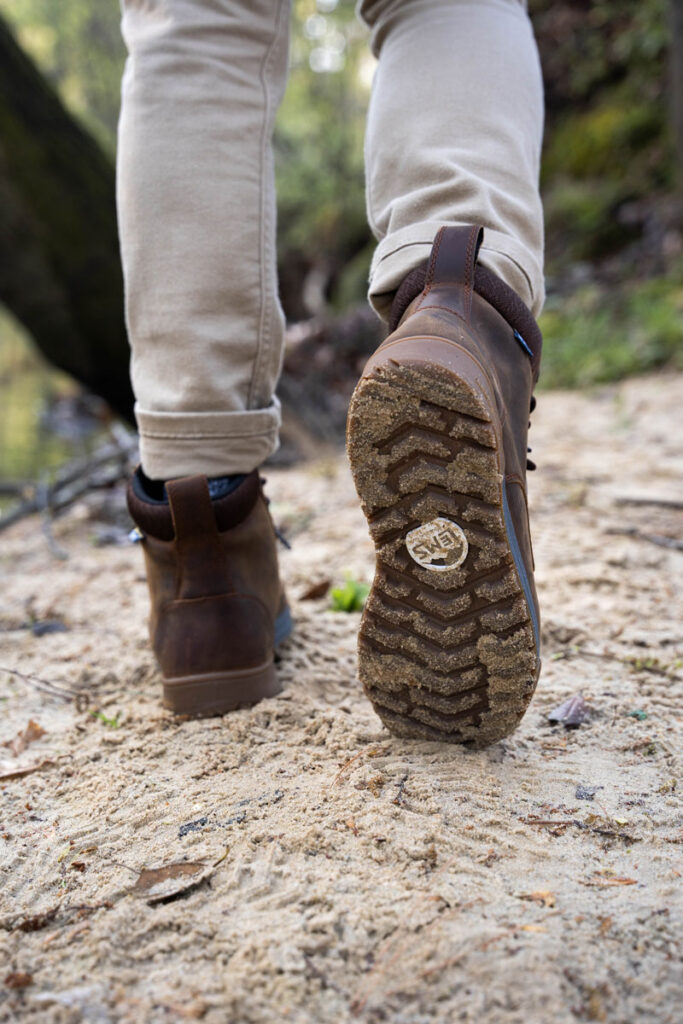 Lems Boulder Boots Summit are Minimalist hiking boots with a rugged tread