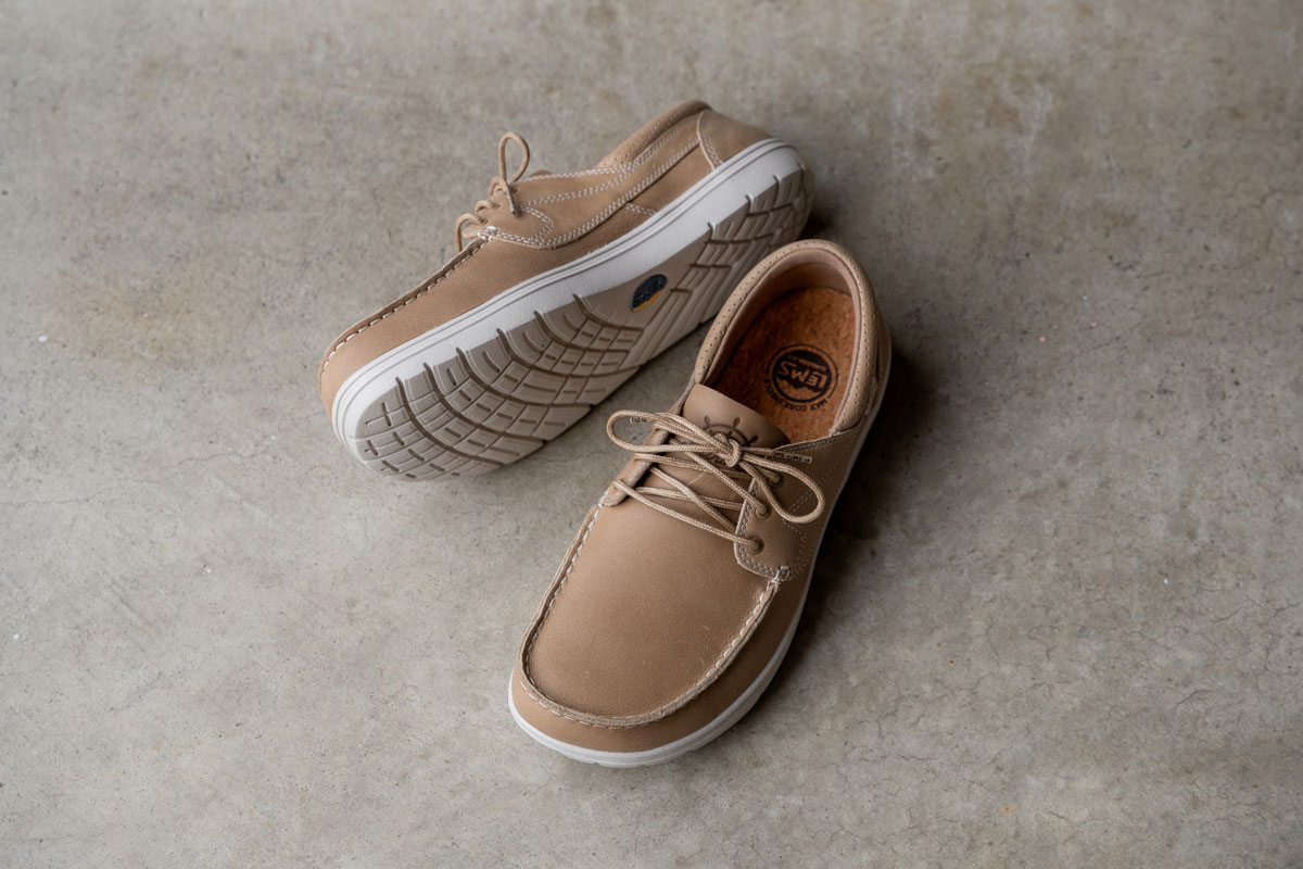 Lems Mariner are boat shoes with a wide toe box