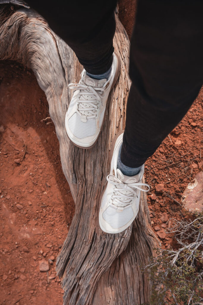 Lems Primal Eco are minimalist shoes with a wide toe box