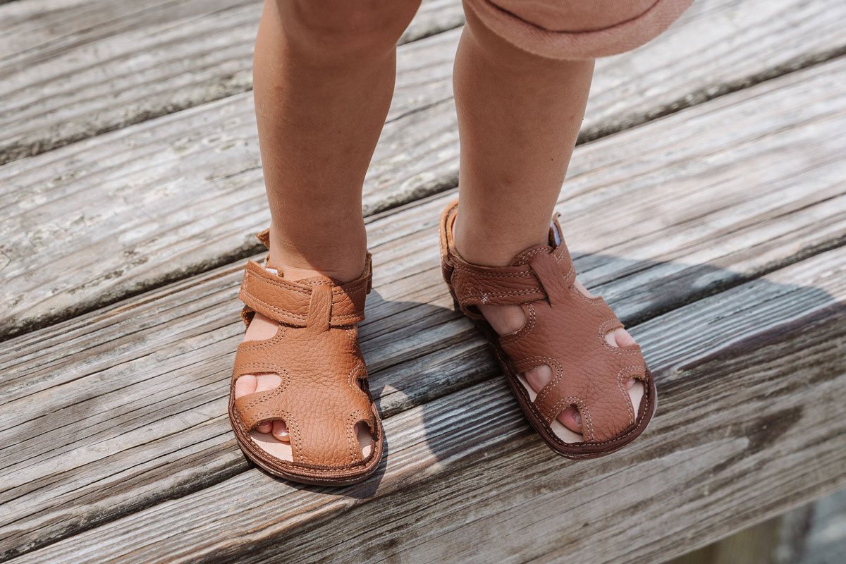 Magical Shoes barefoot leather toddler Sandals