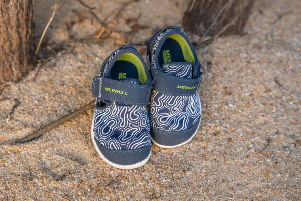 Merrell Bare Steps Barefoot Water Shoes for kids in Wide