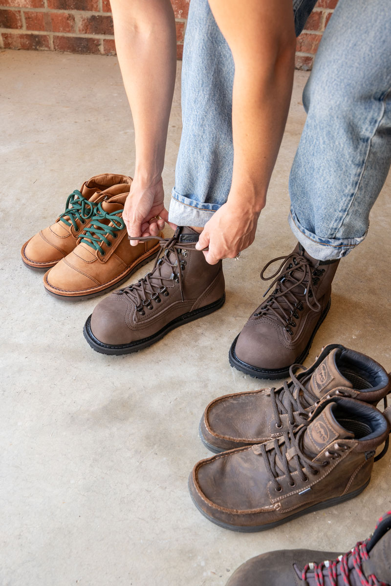 Wide Toe Box work boots or All-Day Comfort and Safety