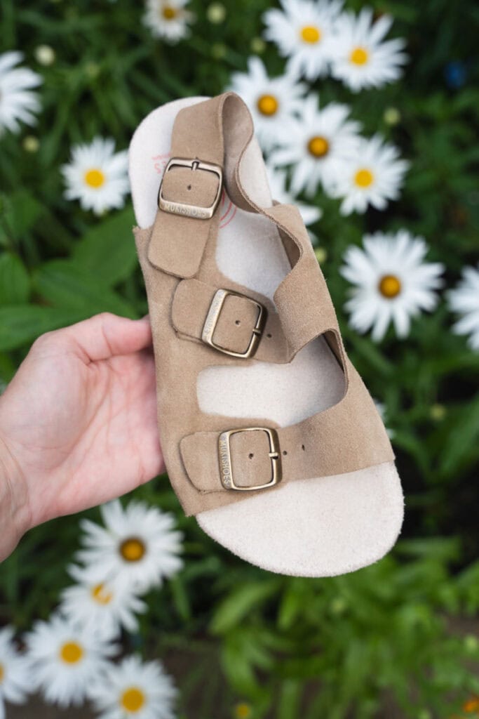 Mukishoes Nazare sandals like Birkenstock Arizona