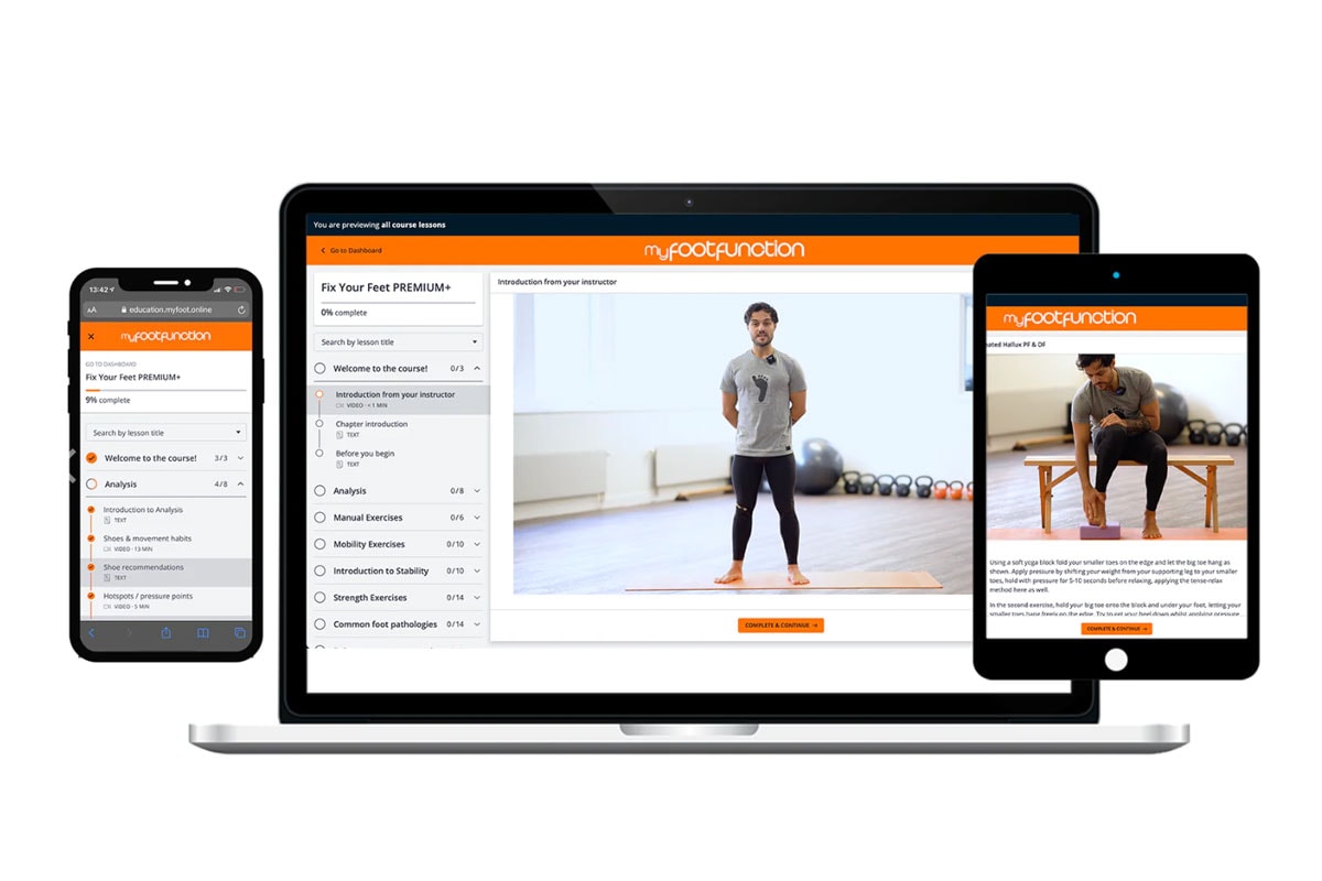 My Foot Function teaches exercises for healthy feet