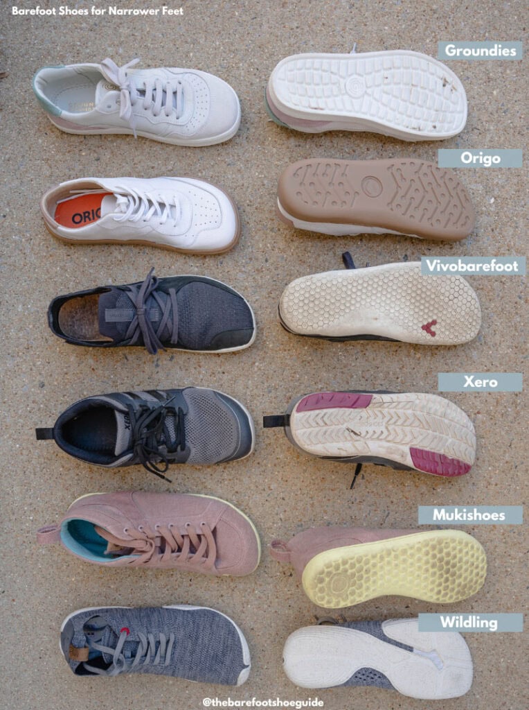 Best Barefoot Shoe brands for narrow feet