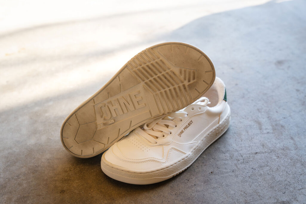 Sole of the Ohne Project barefoot sneakers 