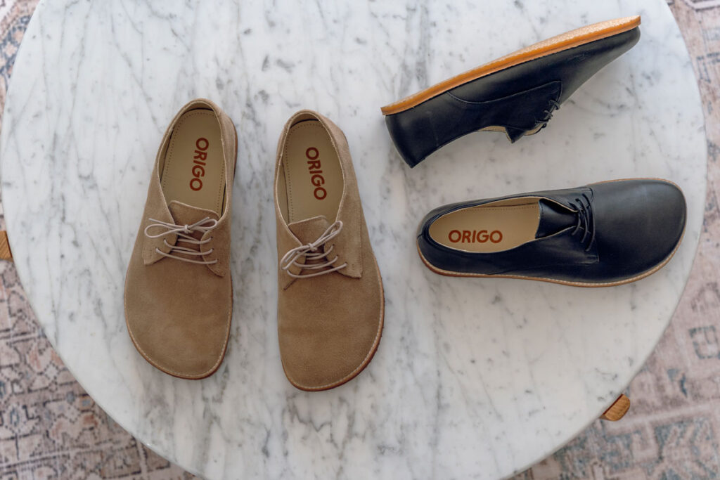 Origo Men's Derby are barefoot dress shoes