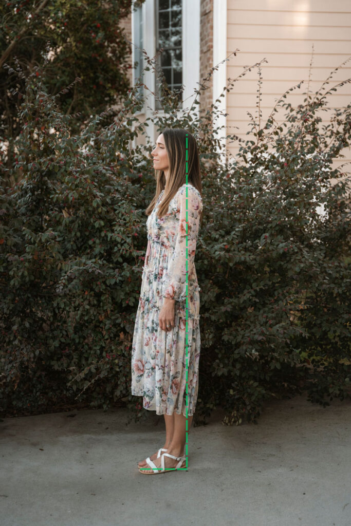 Posture with zero drop sandals