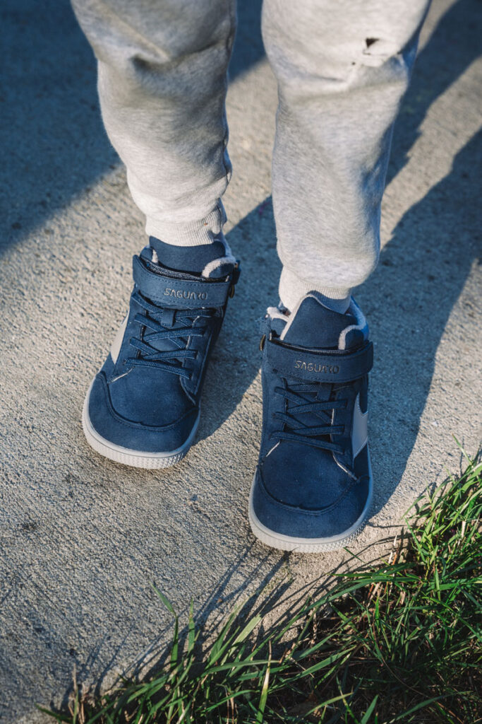 High Top Barefoot Kids Shoes from Saguaro